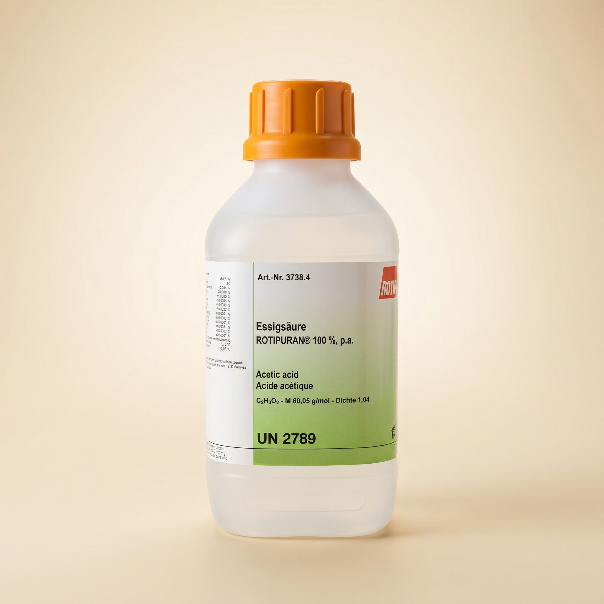 Eisessig 100% Essigsäure 1 Liter