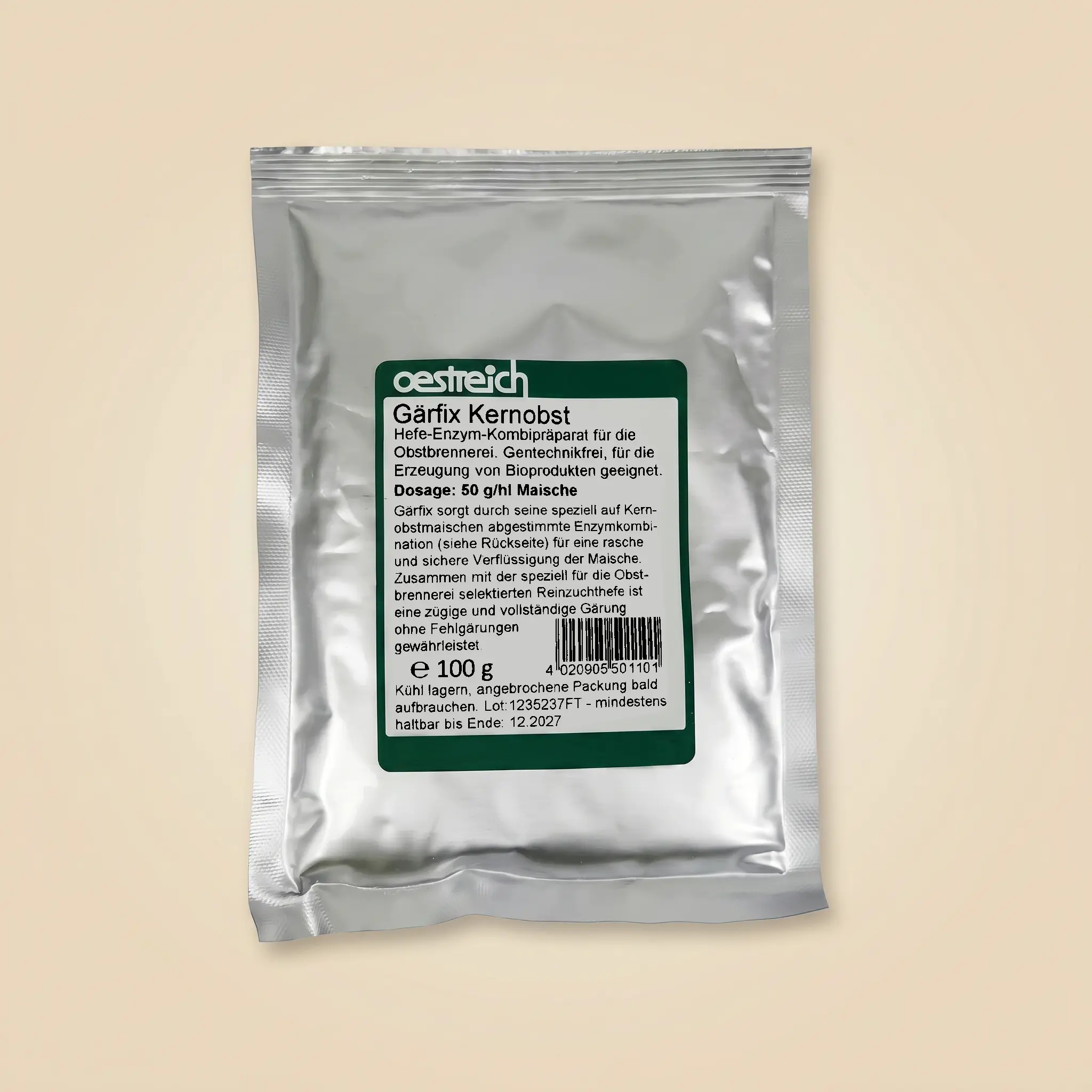 GarfixKern Gärfix Kernobst 100 g für Kernobstmaischen