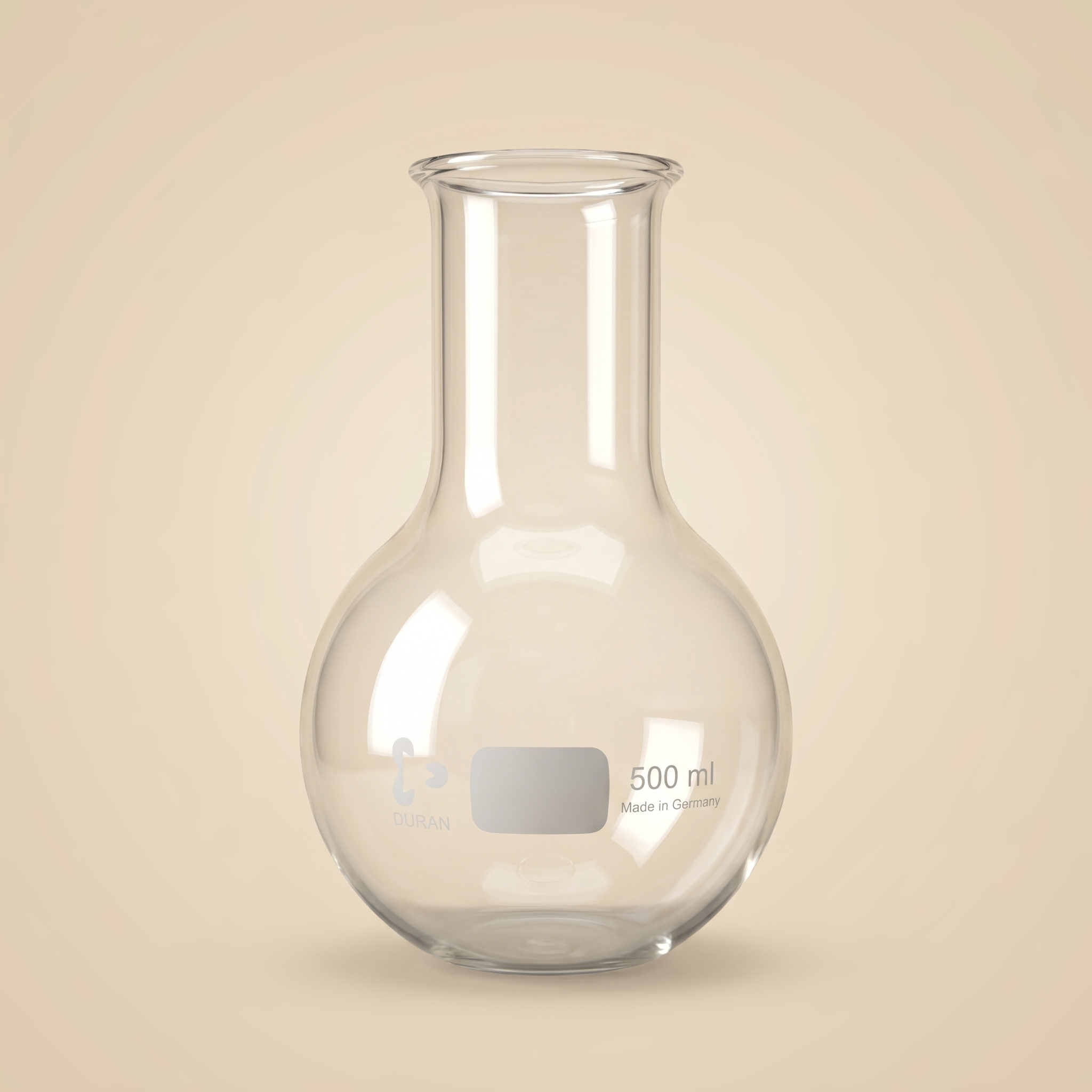 Rundkolben500ml Stehkolben 500 ml für Labor- und Analysearbeiten