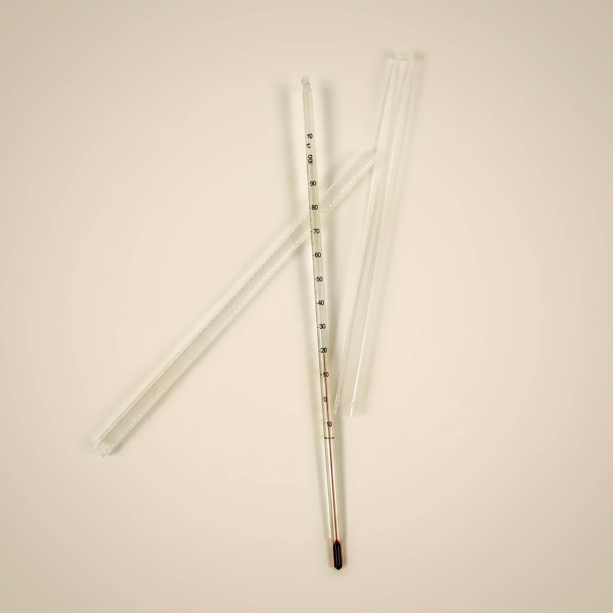 Thermometer zur Temperaturkontrolle bei Labor- und Analysearbeiten