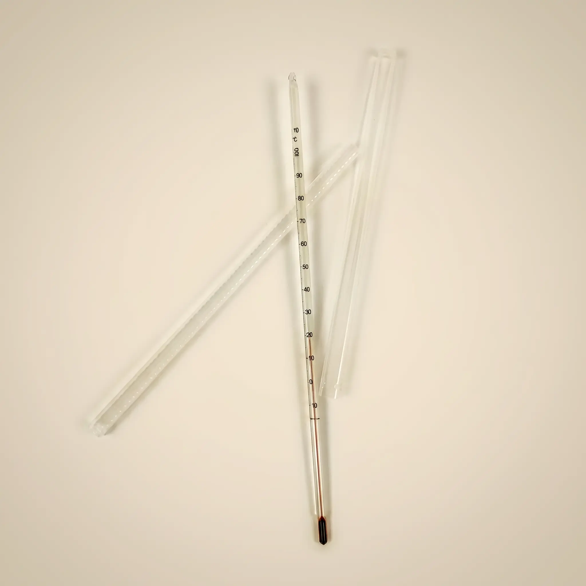 Thermometer Thermometer zur Temperaturkontrolle bei Labor- und Analysearbeiten