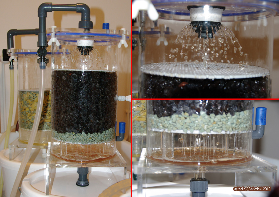 Schmickl Vinegar Reactor in operation